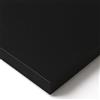 POKAR Piano da Tavolo 100x60 cm | Piano per Scrivania Spessore 25 mm | Perfetto per Scrivania Regolabile in Altezza e Tavolo da Pranzo | Resistente e Stabile | Prodotto in Europa | Nero