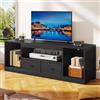YITAHOME Mobile porta TV da 148 cm per TV fino a 65 pollici con 2 ante - 3 ripiani regolabili centro intrattenimento per soggiorno e camera da letto