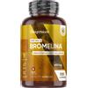 Bromelina Vegana, 180 Capsule (6 Mesi Di Scorta), 2500 Gdu/G per Capsula, Solo 1