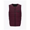 MYSTIC Star Impact Vest Fzip Wake Oxblood Red