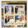 Prophila Collection Salomoninseln 4627-4630 Minifoglio (Completa. Problema.) MNH ** MNH 2017 Papa Francesco (Francobolli per i Collezionisti) Cristianesimo