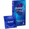 RECKITT BENCKISER H.(IT.) SpA Durex Jeans Profilattici Lubrificati Easy-On 56mm in Lattice Trasparenti - 6 Pezzi