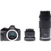 Canon [Pronta consegna] Kit Fotocamera mirrorless Canon EOS R50 + Obiettivo RF-S 18-45mm + Obiettivo RF 75-300mm f/4-5.6 - Prodotto in Italiano [Prodotto ufficiale - Garanzia Canon 2 Anni]