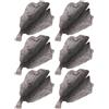 6 Pcs Simulato Di Pesce Salato Pesciolini Giocattolo Finti Decorativo