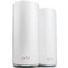 NETGEAR Serie Orbi 870 RBE872 - Sistema WLAN - (Router, Extender) - fino a 557 m² - Rete 10GbE, 2,5GbE, Wi-Fi 7 - Wi-Fi 6 - Multi-Band