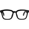 COLMI V03 Smart Glasses, occhiali intelligenti con fotocamera da 8 MP, audio, Bluetooth 5.3, IP65 - Modello: Blue Light, montatura squadrata