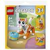 Lego creator 30714 gatto arancione