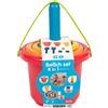 SUN&SPORT Set mare 8 in 1 per bambini con secchiello, palette e accessori da spiaggia