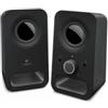 Logitech Z150 speaker 3,5 mm Black