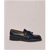Amirante Antica Sartoria Napoletana Mocassino classico uomo con nappine in pelle abrasivata - Made in Italy - Antica Sartoria Napoletana