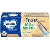 Mellin® Omogeneizzato Trota e Verdure 2 x 80 g 2x80 Pappa
