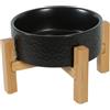 ZOLUX Ciotola in Ceramica Keramo Solo - Nera - Capacità 700 ml