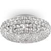 Ideal Lux King PL5 Cromo Lampada da Soffitto, Metallo, Cromo
