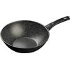 BALLARINI Vipiteno wok, alluminio antiaderente, rotondo, 28 cm, Made in Italy