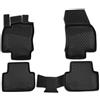 ELEMENT Set di Tappetini Auto in Gomma TPE 3D per Volkswagen Tiguan | Mk2 | 2016-2021 | Carrozzeria Corta | 100% adatti perfettamente, Gomma Auto Robusti, Tappetini Universali