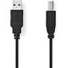 Nedis Cavo USB 2.0 a Maschio - B M Acho 2.0 M Nero