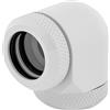 Corsair Connettori XF Hardline a 90° per tubi rigidi con diametro esterno di 14mm, pacco doppio, bianco