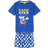 CERDÁ LIFE'S LITTLE MOMENTS Pantaloncini del Pigiama Sonic - Blu - Taglia 8 Anni - Pigiama da Bambino - Realizzato in 100% Cotone 145 g/m² - Stampa Sonic - Prodotto Originale Disegnato in Spagna