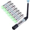 CHINLY 8pcs DMX512 2.4G ISM Wireless XLR Trasmettitore/Ricevitore