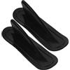 Garneck 2 Pezzi Pinna di Coda a Forma di Squalo per Tavola da Surf Gonfiabile in PVC Nero, Aumenta Stabilità e Direzione, Accessorio per Surf e SUP