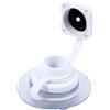 BIUDECO Valvola Aria Spirale in TPU per Kayak e Gommone, Tappo Monodirezionale, Facile da Sgonfiare, Protezione Anti-Perdita, Confezione 2 Pezzi Colore Casuale