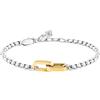 Morellato Bracciale Uomo in Acciaio, Catena, Collezione MOTOWN, Idee Regalo Uomo