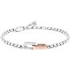 Morellato Bracciale Uomo in Acciaio, Catena, Collezione MOTOWN, Idee Regalo Uomo