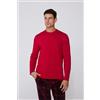 Tezenis Maglia Manica Lunga Viscosa Felpata Uomo Rosso
