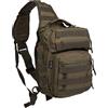 Mil-Tec One Strap Assault Pack Sm, Zaino Monospalla, Stile Militare, 10 litri, Coyote, Small (30 x 22 x 13 cm)
