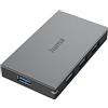 Hama - Hub USB A 4 porte, USB 3.0, 5 Gbit/s, Fast Charging, alimentato