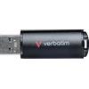 Verbatim V200 Metal USB Stick Drive 128 GB - USB 3.2 Gen 1 con fino a 200 MB/s di lettura e 80 MB/s di scrittura, robusto alloggiamento in alluminio, durevole, chiavetta compatta per PC, computer
