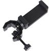 Eurowagens Telefono Morsetto Per Microfono Stand 360 Regolabile Clip Porta Treppiedi