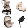 Nuna - Trio Nuna Triv Next con Navicella Cary Next e Arra Flex e Base Curv Col Chateau