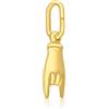 LUXURY MILANO Charm simboli in argento corna