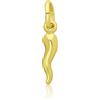 LUXURY MILANO Charm simboli in argento cornetto