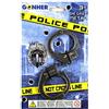 Gonher 324/0 Police Manette e Distintivo, Nero
