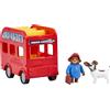 Rainbow Designs Ufficiale The Adventures Of Paddington - Londra Toy Play Bus con Paddington Bear Figure Apprendimento precoce e divertimento dal programma televisivo, 2 pezzi