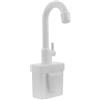 ORFOFE Gioco Lavello Cucina con Rubinetto Elettrico Bianco, Lavandino Giocattolo con Acqua Circolante, Set Cucina Finta Realistico, Educativo STEM, Sicuro e Durevole, per Bambini, Casa e Asilo, Regalo