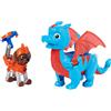 Paw Patrol, Salvataggio Cavalieri Zuma e Drago Rubino Actionfiguren-Set, Scuola d'infanzia, 6063597
