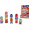 Simba Toys Bloxies Figura Serie II (4 Pezzi) - Animali da impilare e Collezionare, Divertente Effetto Movimento, 4,5 cm, Scelta Casuale, Giocattolo dai 3 Anni in su