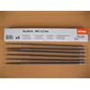 Stihl Motosega 5.2mm Files Scatola di 6. 3/8 pro Catene 5605 772 5206