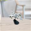 Modello di aereo giocattolo in lega di metallo F-16F in scala 1/72, da