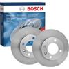 Bosch BD418 Dischi freno, Certificato ECE-R90, 1 set di 2 dischi