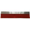 Eurodif Spilli Barriera EVO Terracotta 1 Metro + 2 ganci / Dissuasore Professionale per Pannelli Fotovoltaici / Protezione Anti Volatili e Piccioni / Griglia Alluminio Anodizzato h 23,5 cm Universale
