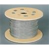 Eurodif Cavo Inox AISI 316 Diametro 2,5 mm - Bobina 100 Metri - Fune Acciaio Inossidabile 7x7 49 Fili - Cavo Metallico Antiruggine per Uso Nautico, Edile e Industriale
