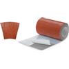Eurodif Nastro Butilico Biadesivo Terracotta - 5 m x 250 mm - Autosigillante, Allungabile, Anti Uccelli e Volatili - Nastro Flessibile e Autoadesivo per Fessure e Aperture - Resistente U.V.