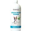 UNION BIO Green Wash Derma Shampoo Rigenera Cute Cane 1 Litro - Shampoo Dermatologico Professionale con Aloe Vera - Antiprurito, Antibatterico Naturale e Lenitivo Cute Sensibile
