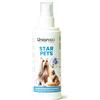 UNION BIO Star Pets Lozione Districante e Lucidante 125 ml - Spray Pelo Cani e Gatti - Con Pantenolo Vitamina B5 - Antinodi, Ammorbidente e Brillantezza Manto
