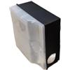 ORMA Erogatore Rodenticida Fusion Box HPT - Stazione di Monitoraggio Polifunzionale HACCP - Porta Esche e Trappole a Scatto - Coperchio Trasparente