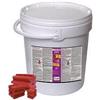 ZAPI EXPERT Esca Rodenticida Professionale Muskil Forablock 10 Kg - Blocchi Paraffinati con Bromadiolone e Difenacoum per Topi e Ratti Interni ed Esterni